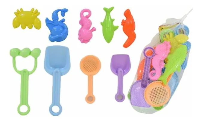 Set De Juguetes De Playa 9 pcs
